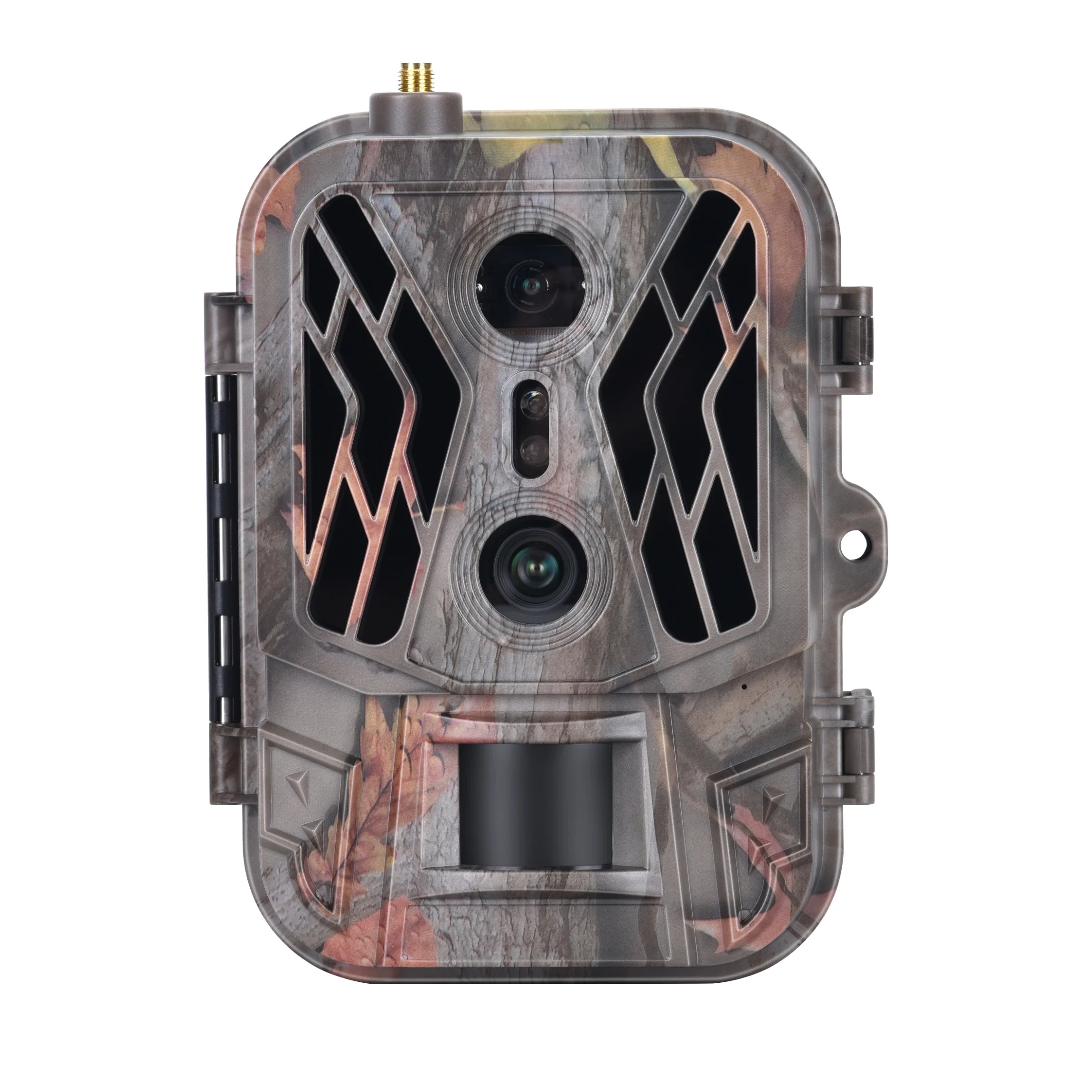 Kamera leśna 4K 4G z podwójnym obiektywem, noktowizją, wbudowaną kartą SIM, 120MP, baterią litową 8000mAh, wodoodpornością IP65 i funkcją transmisji na żywo. — 2