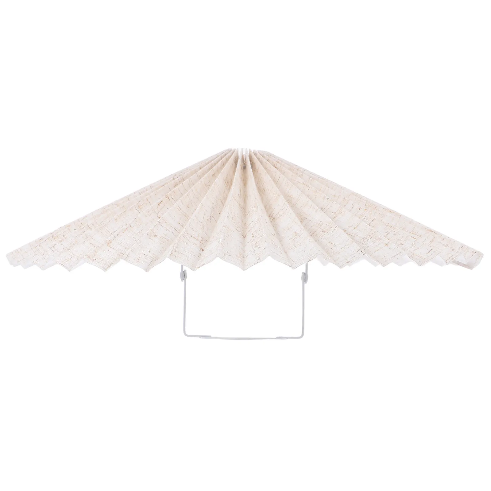 

Маленький плиссированный абажур для настольных ламп с вращающимся железным каркасом, регулируемый, на прищепке, из мягкой ткани, для теплого света, сменный.