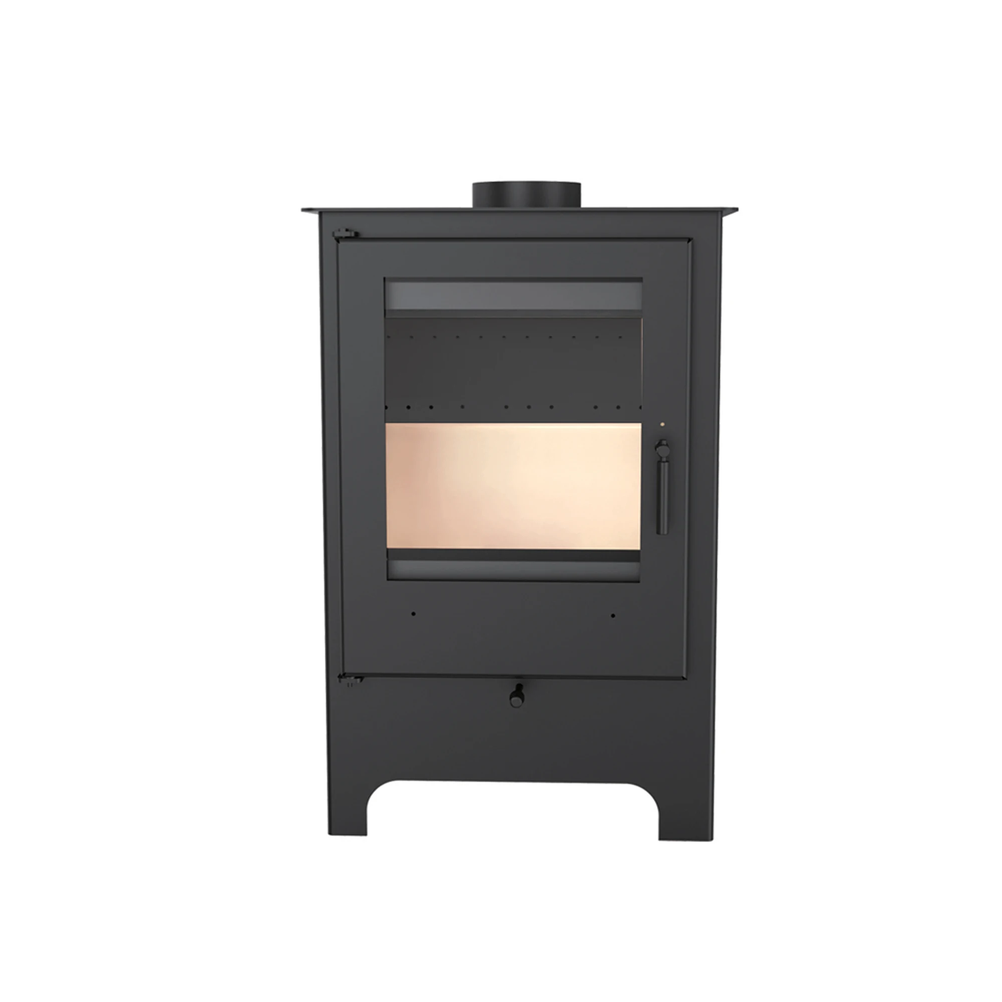 5.5KW 84% High Efficiency Eco-friendly Indoor Wood Stove Wood Burning Stove for Heating with Secondary Air Supply