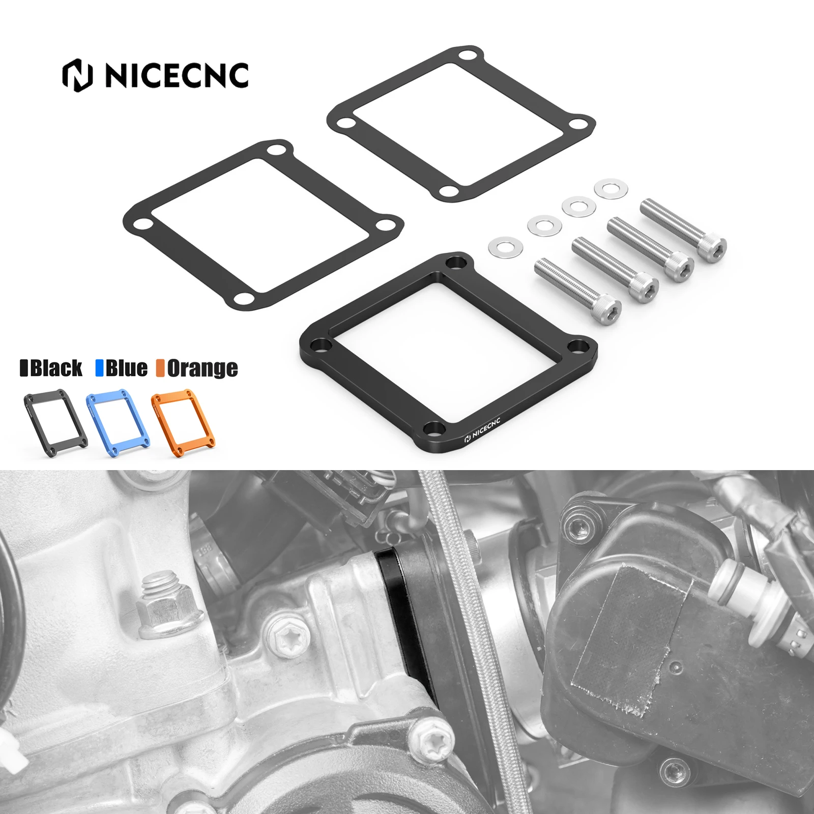 

2024-2025 For KTM EXC 300 EXC 250 XCW 300 For Husqvarna TE 300 TE 250 For GasGas EC 300 EC 250 EX 300 TBI Reed Valve Spacer