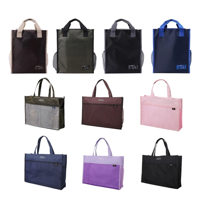 

Posters Organizer Art Portfolio Bag A3 Clear Storage Bag with Zipper and Handle