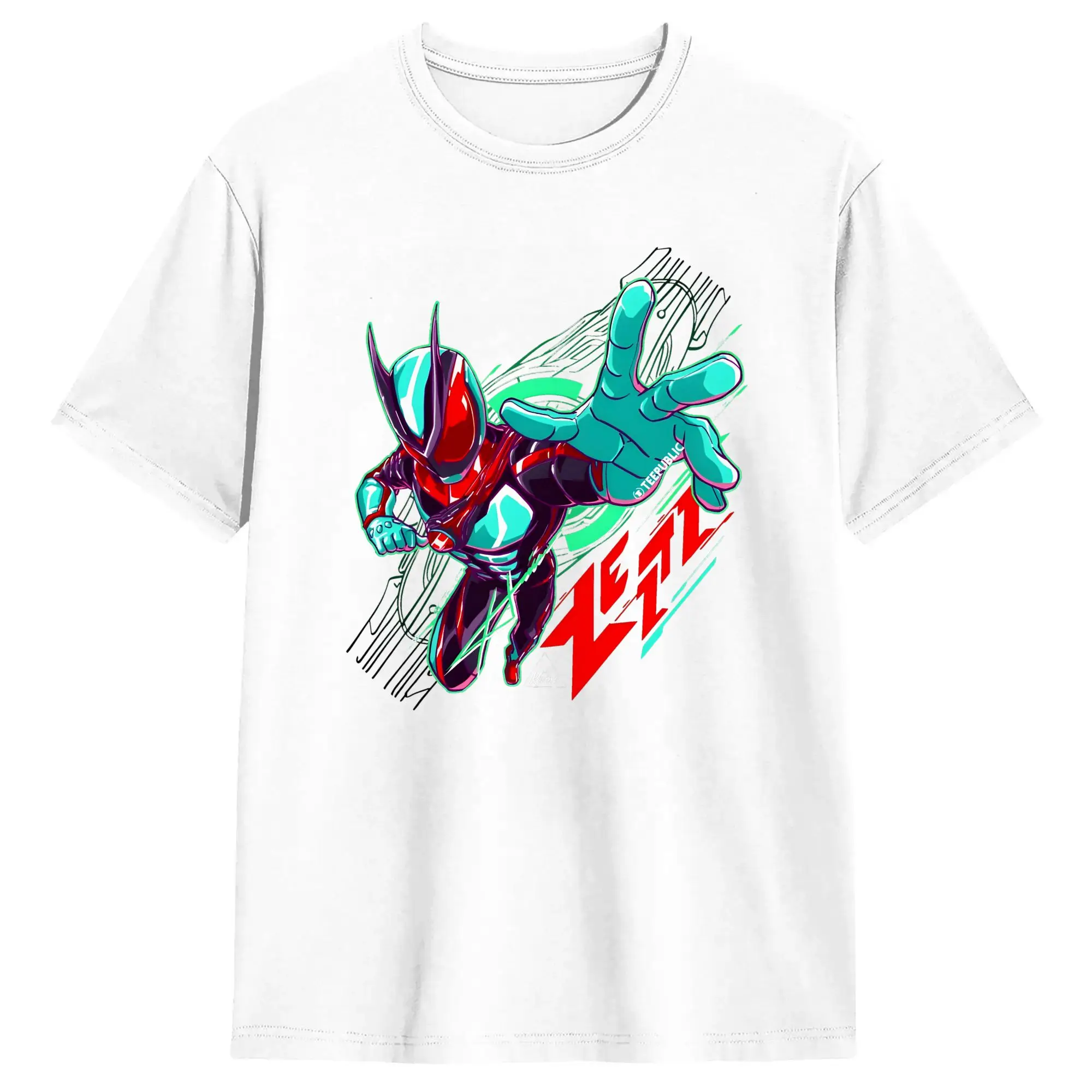 Unique Kamen Riders T-Shirts for Men Crew Neck 100% Cotton T Shirts  Short Sleeve Tees Plus Size Tops