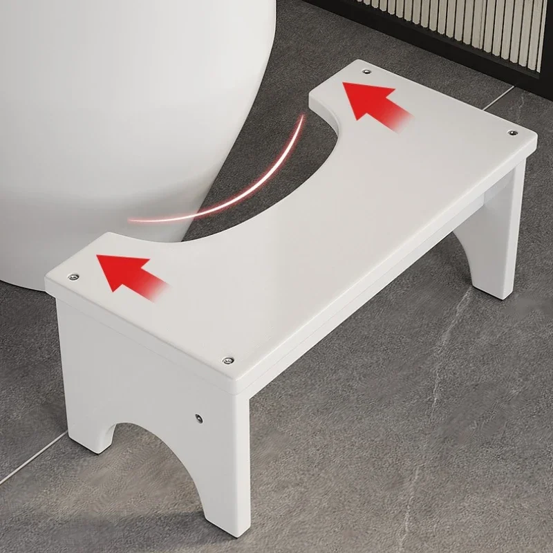 Exquisite Multi-functional Toilet Footstool Children Adult Pregnant Women Thickened Assisted Footstool Squatting Toilet Stool