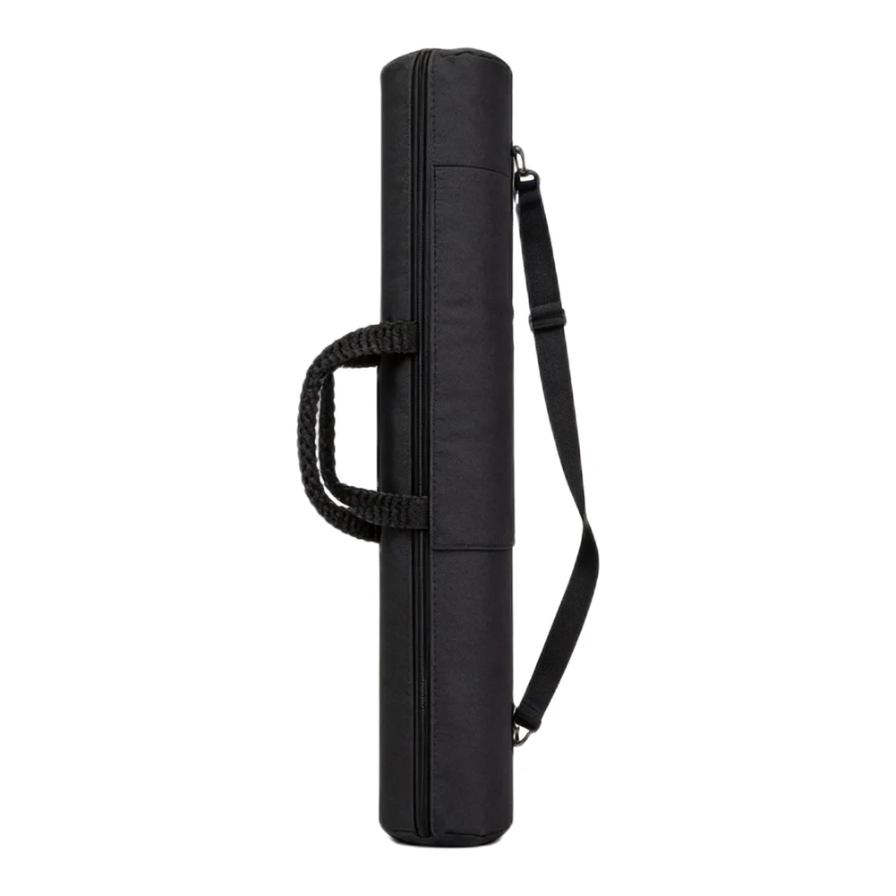 Fishing Rod Carry Bag Foldable Design with Wide Shoulder Strap and Comfort Handle 120x18cm Polyester Storage Case