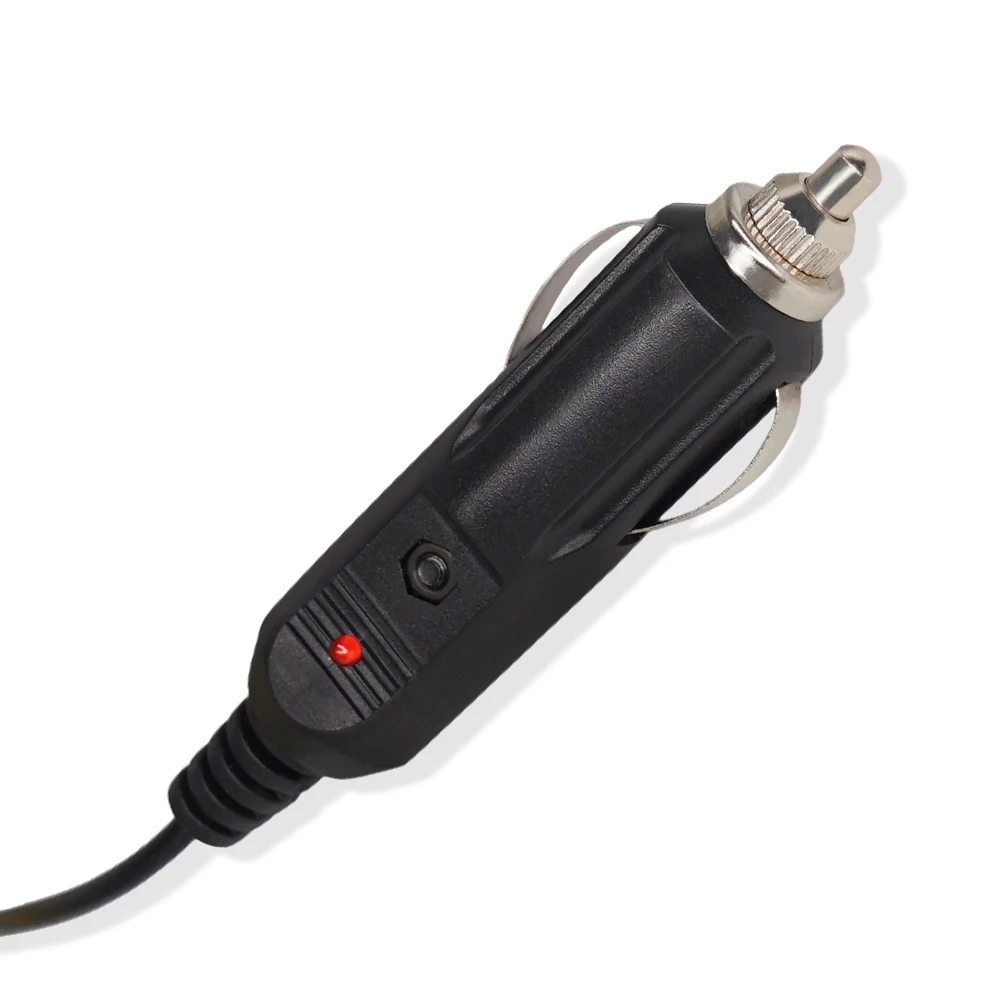 12V DC Power Car Charger for Walkie Talkie UV-5R UV9R UV-82 UV-9R Plus UV5RE 5RA Baofeng Accessories  Radio Charge Base Cord