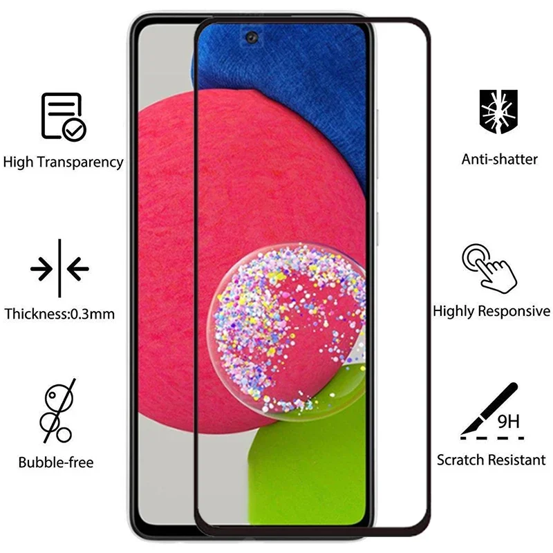 case for samsung a52 a52s 5g cover screen protector tempered glass on galaxy a 52 52s 52a 6.5 coque samsun samsumg samsunga52s