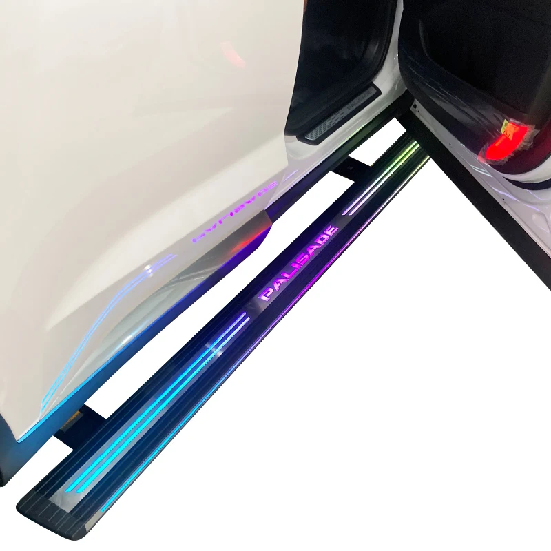 

Tom AutoAutomatic Electric Power Neon Led Light Side Step Running Board for PALISADE 2020-2024