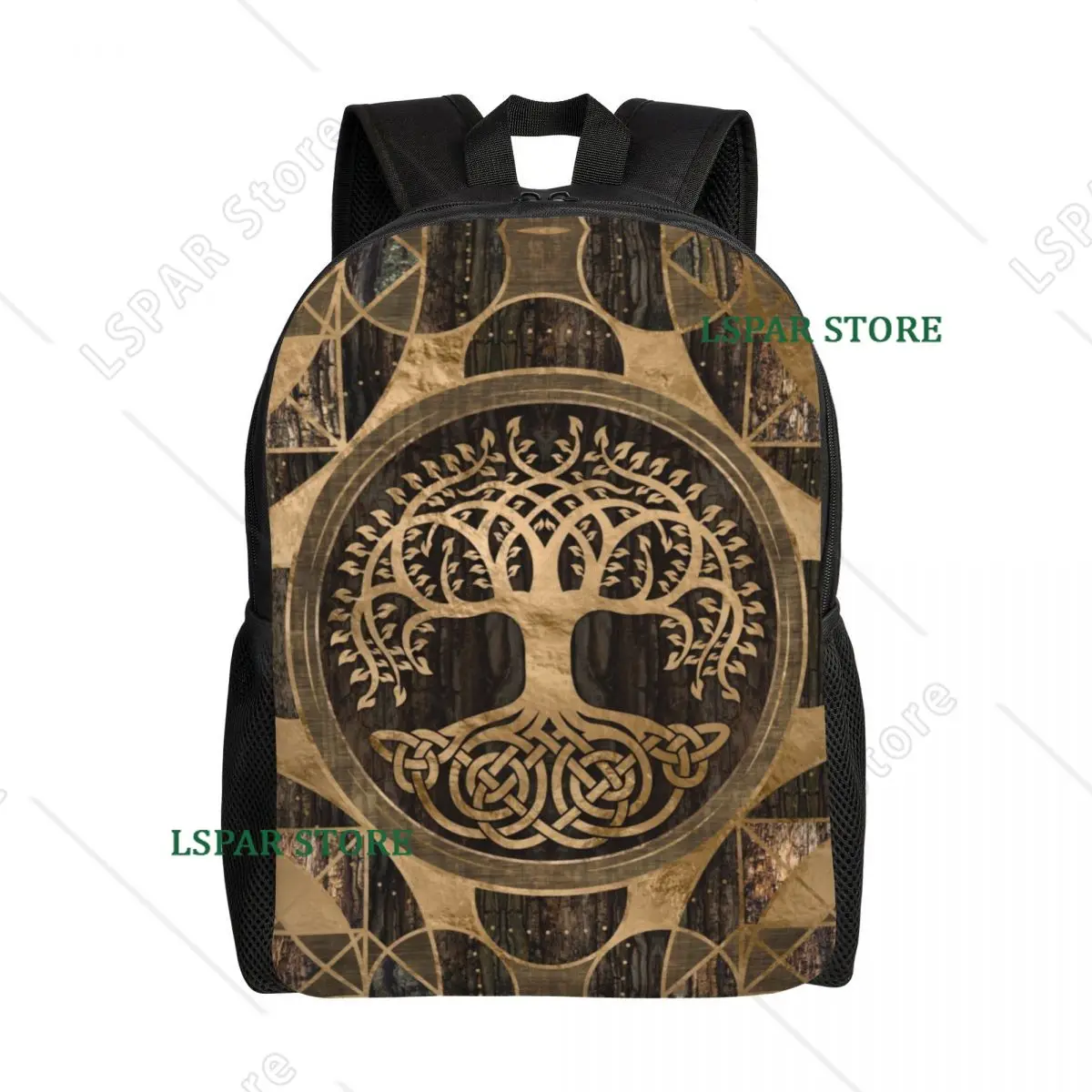 

Tree Of Life Yggdrasil Travel Backpack Men Women School Laptop Bookbag Viking Norse College Student Daypack Bags