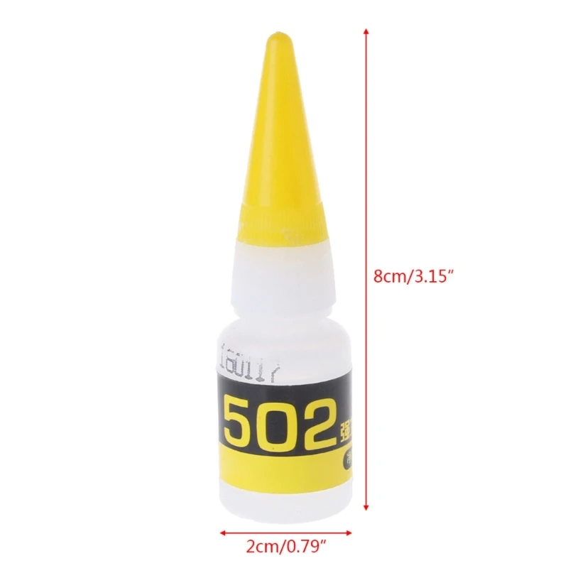 Outils réparation d'adhésif Cyanoacrylate à liaison forte rapide, séchage 502, 8g D5QC