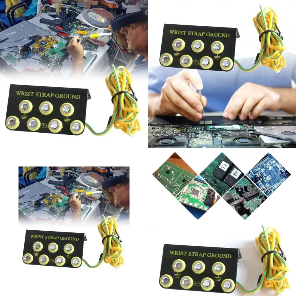 

R9UF Anti Static Grounding Connectors L Work Essential With Conductive Base