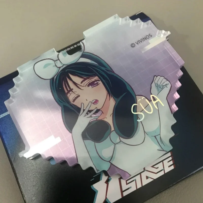 

Оригинальный магнит на холодильник Alien Stage Rabbit Acrylic Series Heart And Bust, коллекционная фигурка, подарок на день рождения, товары ACG, в наличии