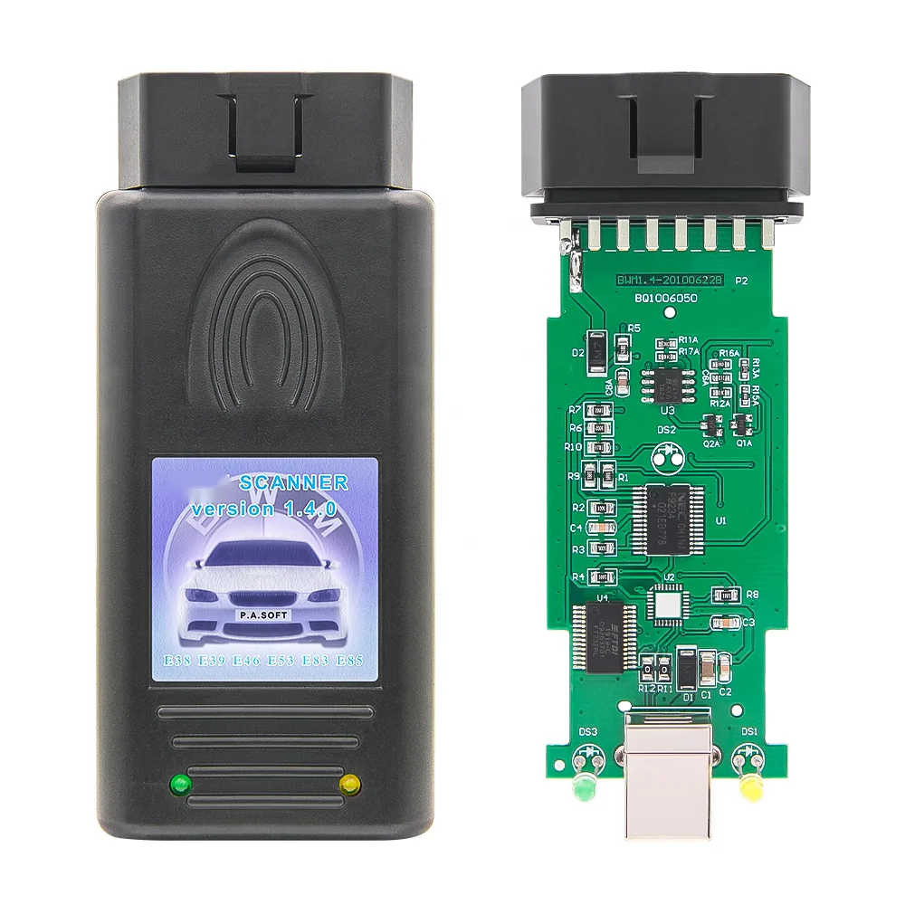 

OBD2 Automotive V1.4.0 Car Diagnostic Scanner Cable With FT232RL Chip for BMW