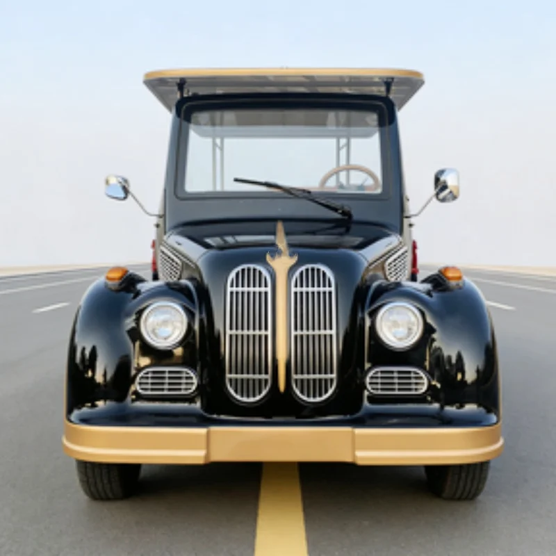 2026 New Model Style Exclusive Factory 5 8 11 Seater Sightseeing Bus Club Cart Electric Sightseeing Vintage Classic Castom Color
