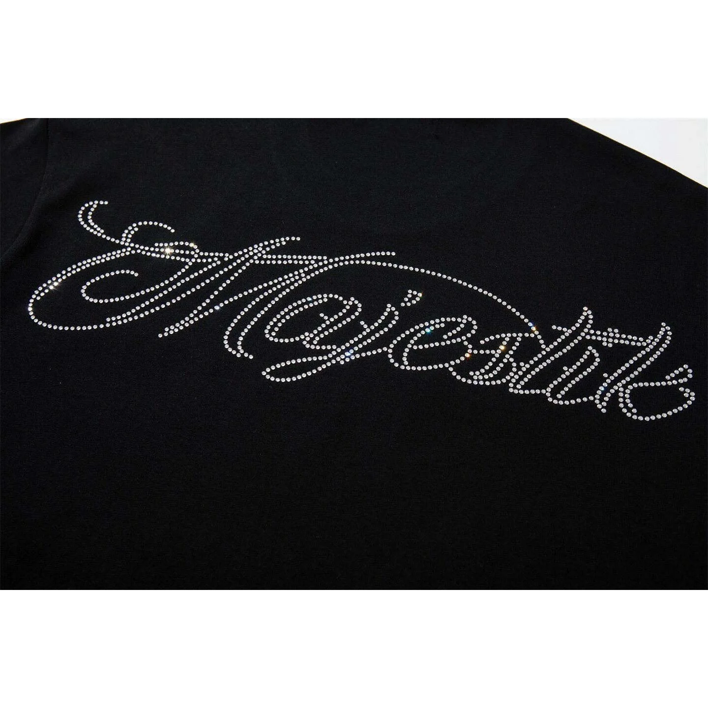 MAJESTIK Retro Beaded Alien Print Short-Sleeved T-Shirt - Loose-Fitting Casual Round-neck Top for Men and Women - Summer