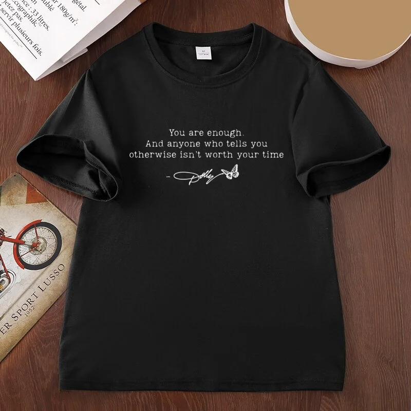 Dolly Parton Memorial T-Shirt Country Music Cotton Short Sleeve Round Neck Printed Tshirts Unisex Streetwear Graphic T Shirts