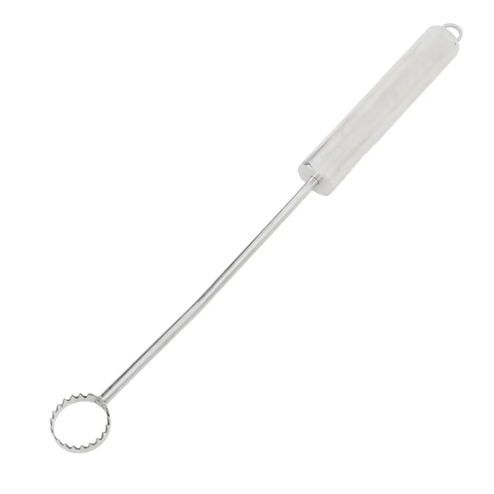 Stainless Steel Lung Remover Heavy Duty Long Handle Lung Scraper Strong Grip Reliable Poultry Cleaner Chicken/Turkey/Poultry