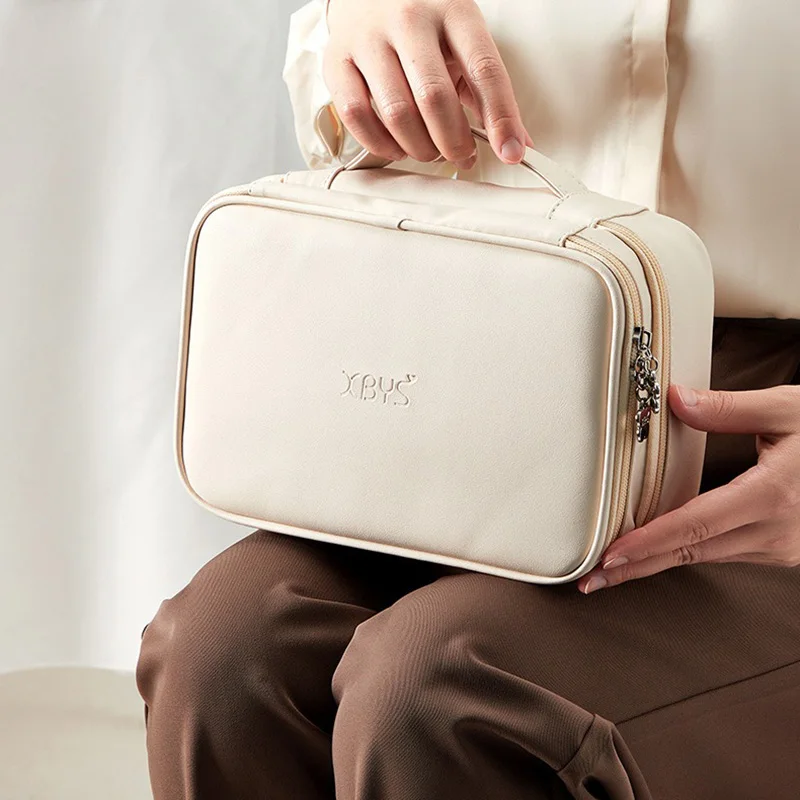 2024 Multi-function Data Cable Storage Bags Sheepskin Laptop Charger Mouse Power Storage Organizer Waterproof Digital Travel Bag