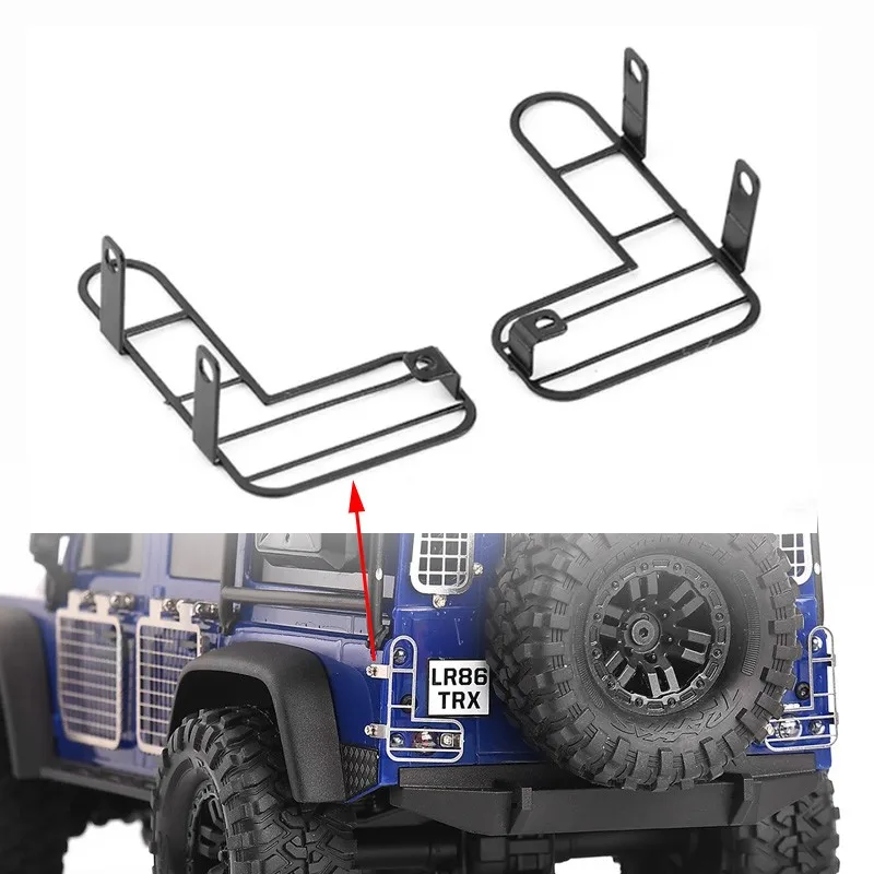

GRC for Trx4m Defender Upgrade Option Parts TRX4M Stainless Steel Taillight Cover Network #G178ZS/B