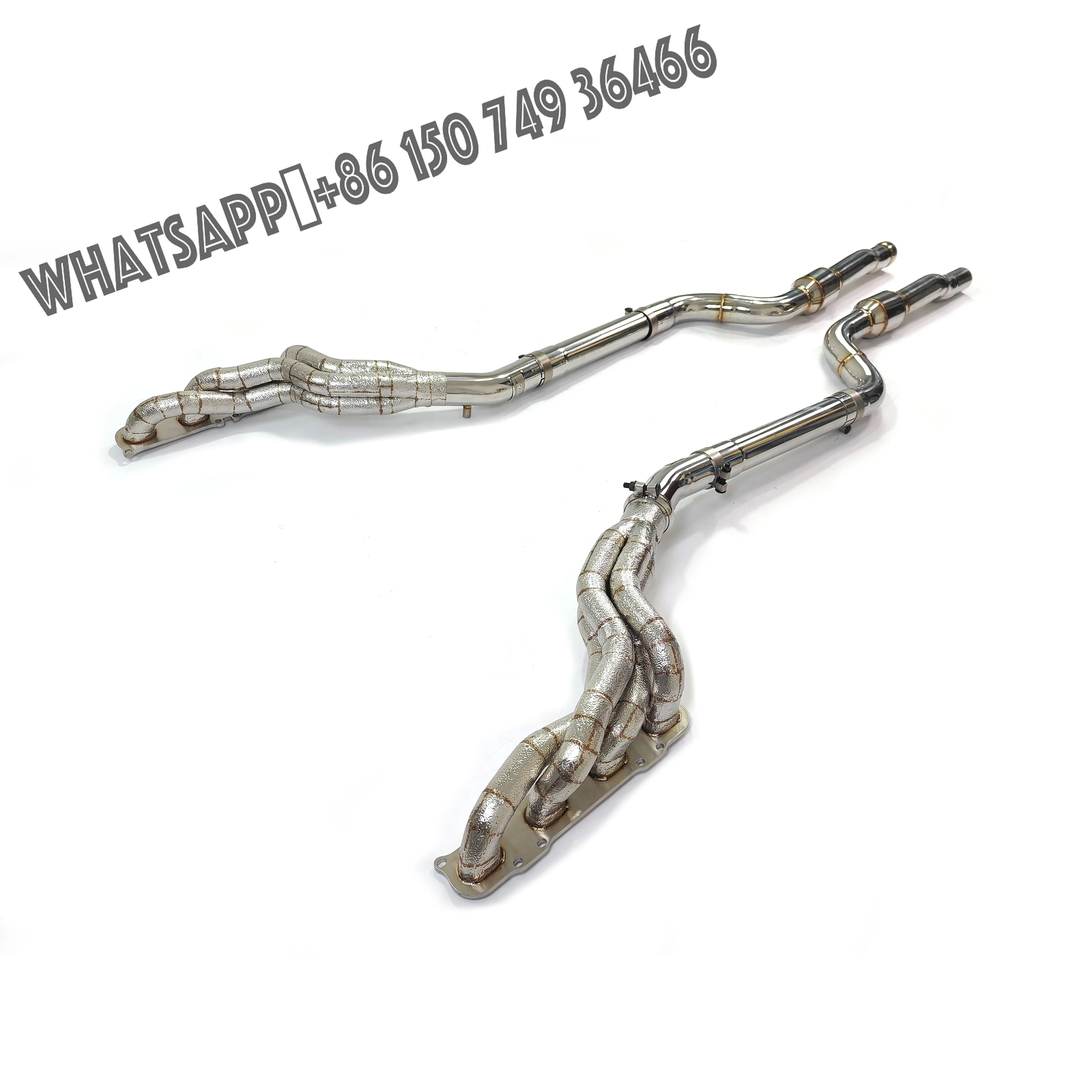 

CSZ High Quality Exhaust Manifold for Mercedes-Benz C63 AMG W204 6.2L V8 Ss304 Headers Car Accessories