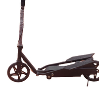 Power-assisted Multifunctional Skateboard, Two-Foot Pedal, Exercise Bike, Seat-adding and Folding