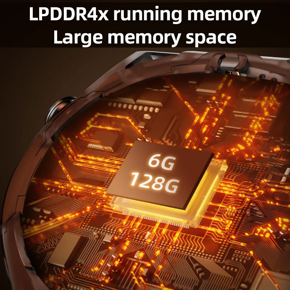 T7 4G Смарт-часы 6G + 128G с большой памятью MTK6762 Процессор 1,6-дюймовый двойной камерой Android 10 Смарт-часы с SIM-картой