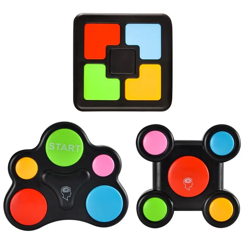 Kids Simon Game Console Electronic Memory Exercise Game With Music Light Children Handheld Memory Training Machine Classic Games