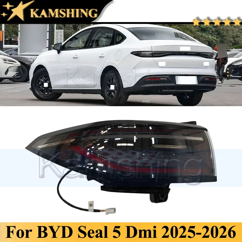 Kamsing Rear Bumper Tail Light Tail Lamp For BYD Seal 5 Dmi 2025-2026 Taillight Taillamp Turn Light HA6HA-4133010 HA6HA-4133020