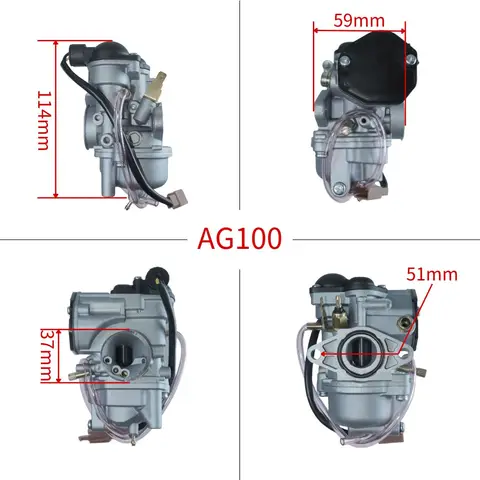 Карбюратор Ag100 для Suzuki Ag50 Ag60 V100 50, адрес 50, 2-тактный двигатель, скутер, мопед, грязевой пит-байк