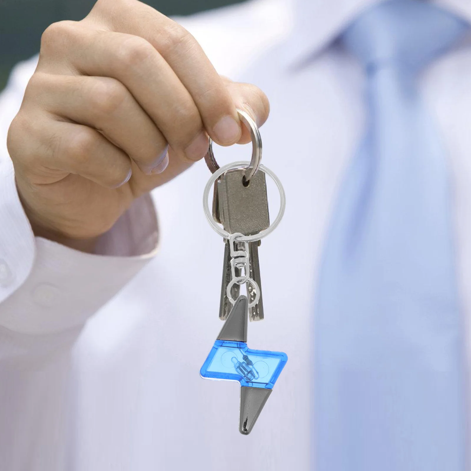 3 قطعة سلاسل المفاتيح سيارة مكافحة ساكنة المحمولة مزيل الكهرباء الساكنة جسم الإنسان مفرغ Esd مفتاح حامل الملحقات