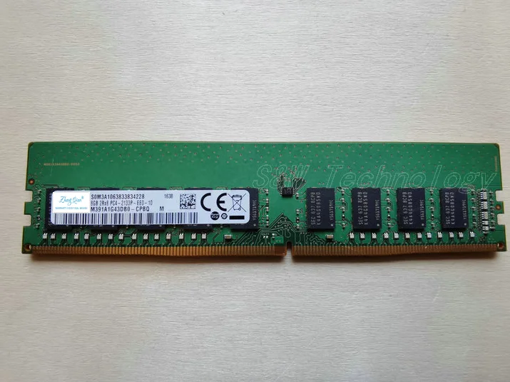 For  8G 2RX8 PC4-2133P-EE0-10 -11 HMA41GU7AFR8N-TF HMA41GU7MFR8N-TF  M391A1G43DB0-CPB M391A1G43DB0-CPBQ DDR4 pure ECC 8GB UDIMM