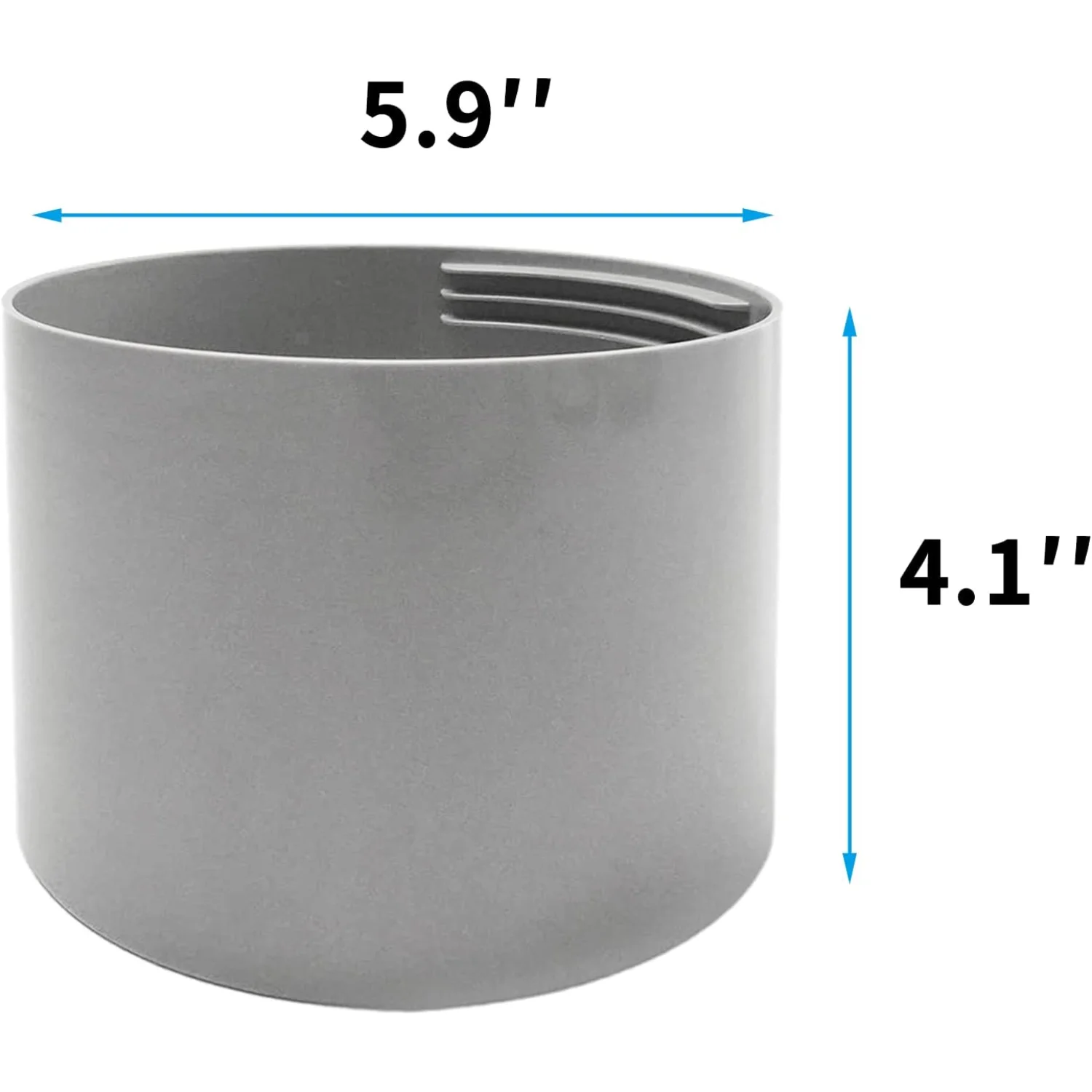 Удлинитель шланга кондиционера, 5-дюймовый, портативный соединительный соединитель выхлопного шланга переменного тока подходит для часовой стрелки и счетчика