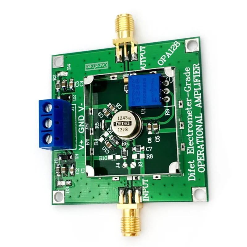 Electrometer-Grade OPA128 Operational Amplifier 1PC Low Bias Low Offset 110Db Gain High Resistance With Shield