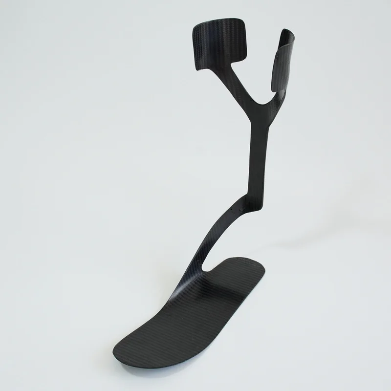 Lightweight Design Carbon Ankle Drop Foot Orthosis Carbon Fiber Orthopedic AFO For Drop Foot Stroke Hemiplegia Patients