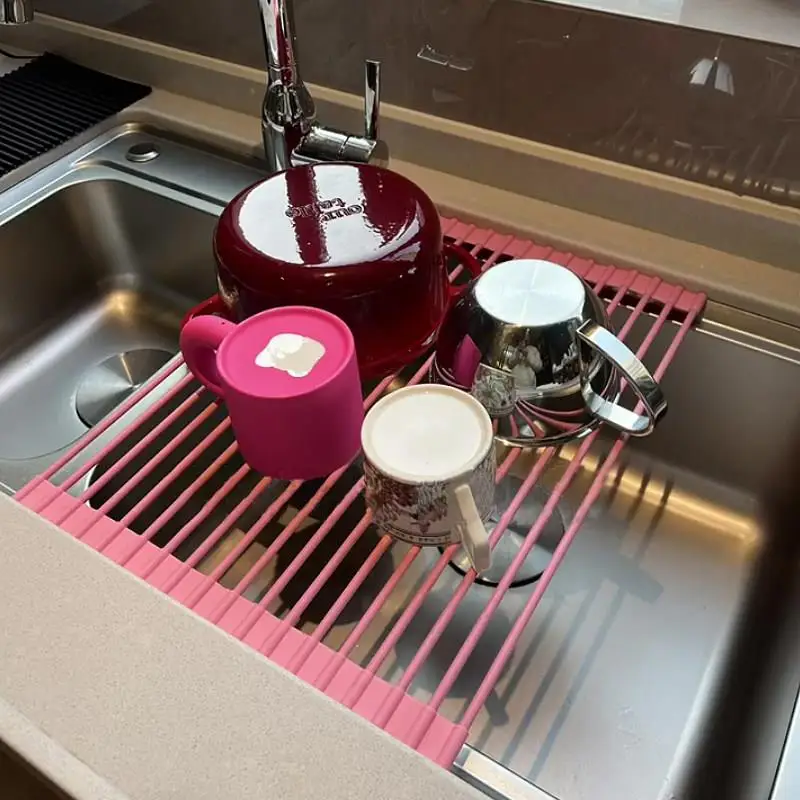 Egouttoir-de-cuisine-super-extensible-pour-evier-support-de-rangement-pour-vaisselle-et-ustensiles-porte-tasses-organisateur-de-comptoir