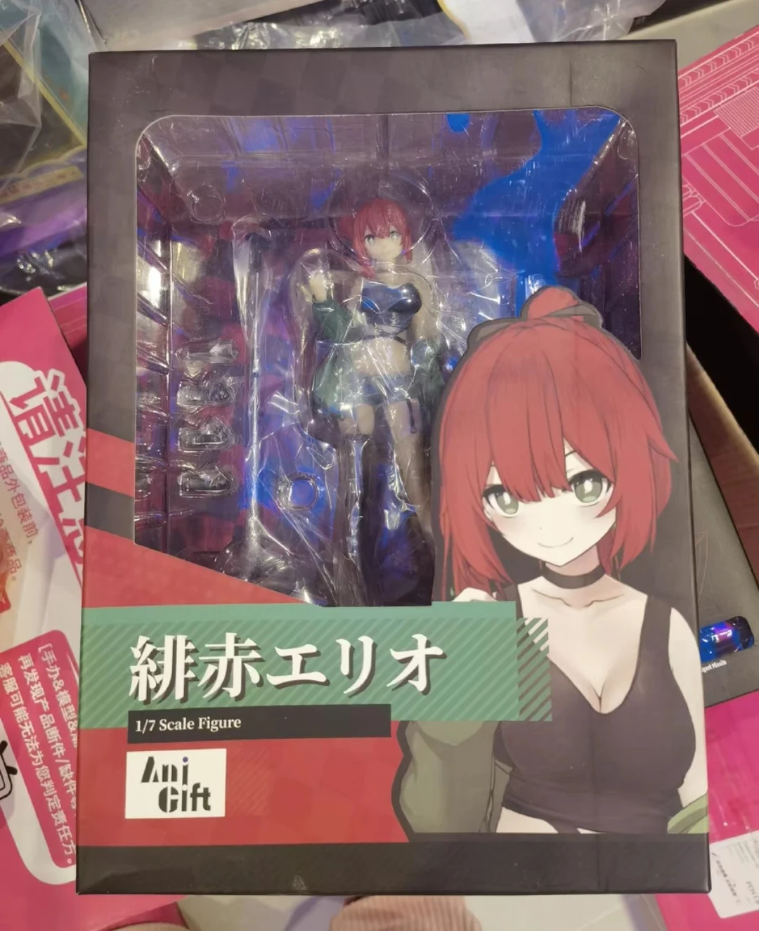 

Оригинальный новый AniGift Hiseki Erio Captain Vtuber, виртуальная модель YouTuber, статуя, подарок, Коллекционная аниме-фигурка