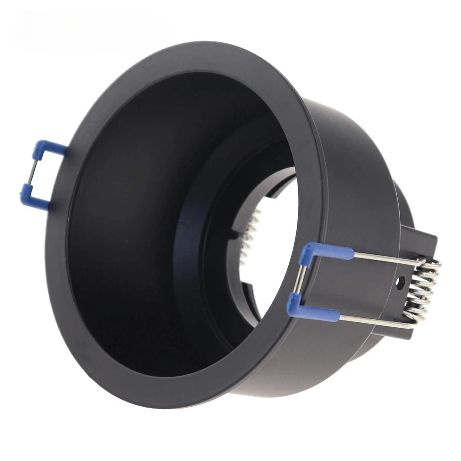 JOYINLED 1/2/6/10pcs Round Recessed Downlight Housing, Aluminum Alloy GU10 MR16 Spotlight Frame 80mm Cutout for Ceiling Mount