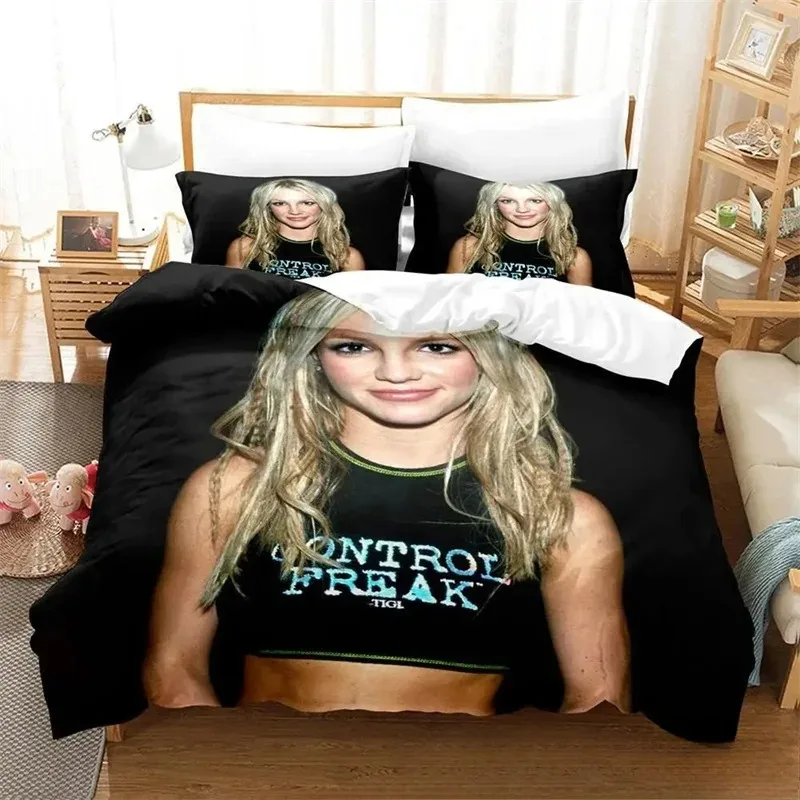 Exquisite Singer Britney Spears Bedding Set Duvet Cover Comforter