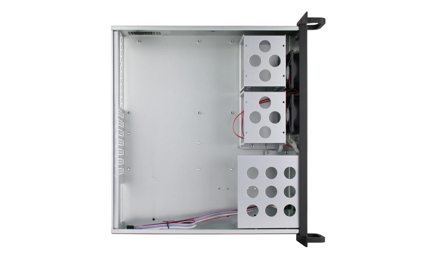 Custom Steel Metal Cabinet 2U 400mm Short Depth 5 Hard Disk Rack Mount Server Chassis Atx Firewall Computer Chassis