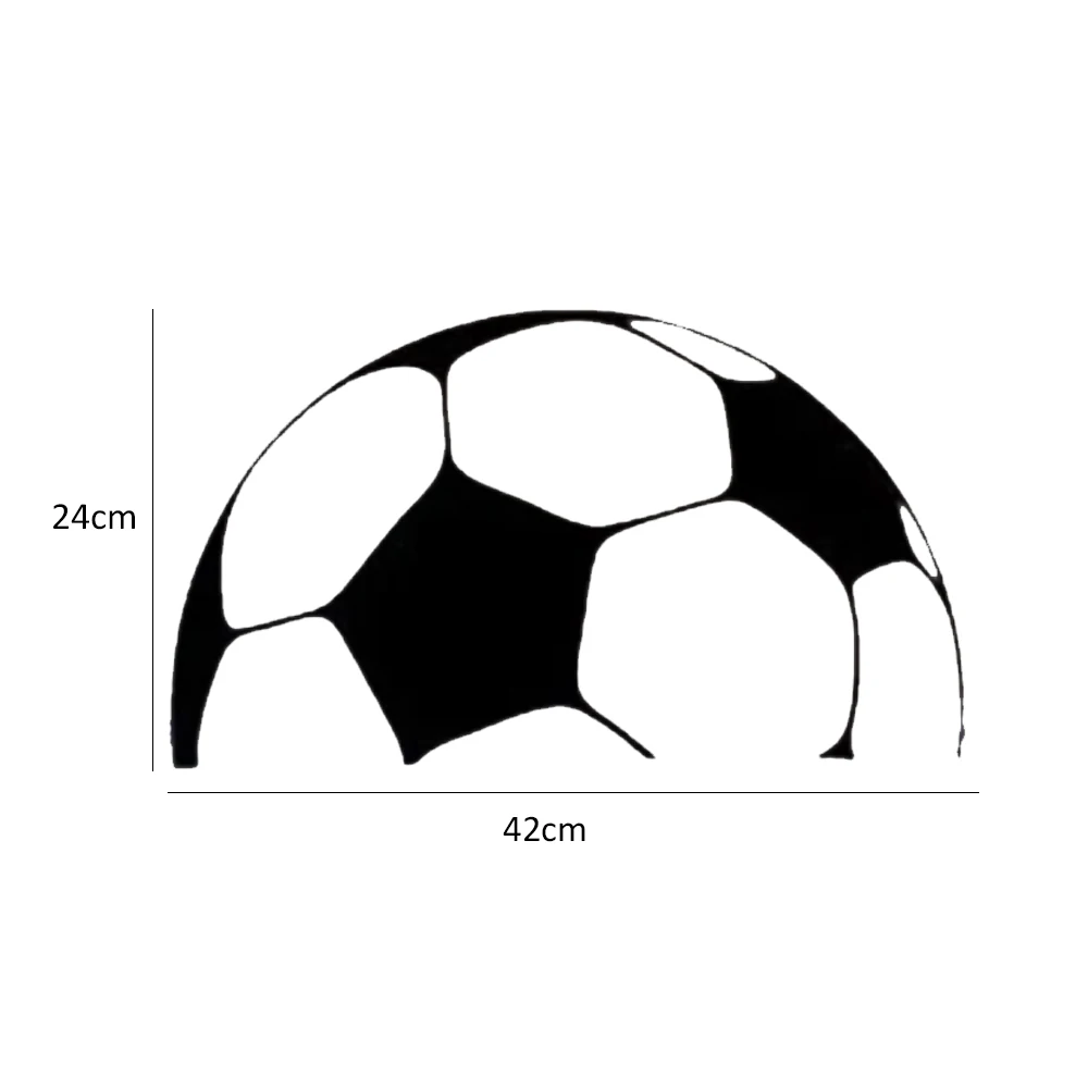 Soccer Sport Wall Decals Boys Bedroom Wall Sticker Football Wall Decor Vinyl Design Wall Murals Sports Kids