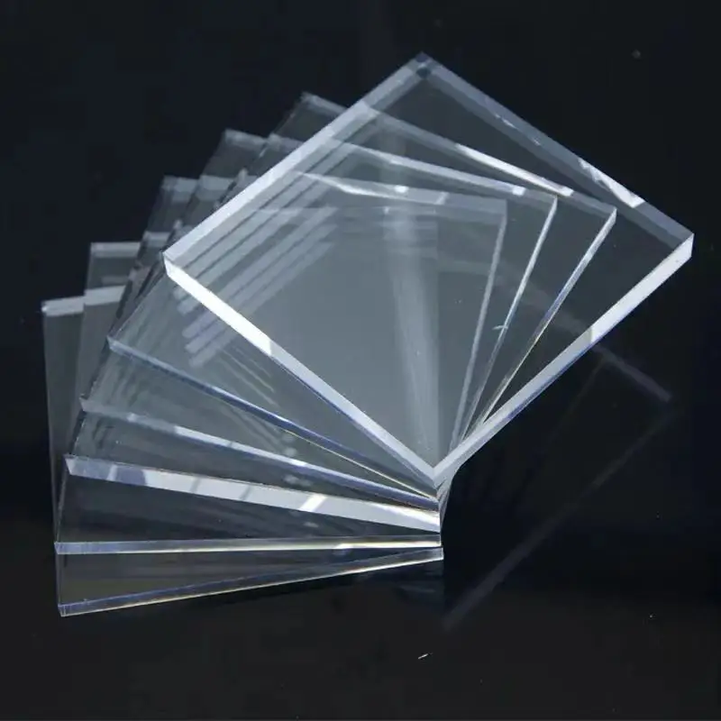 DIY Display Clear Acrylic Sheet Transparent Plexiglass Sheet Processing Custom Handmade