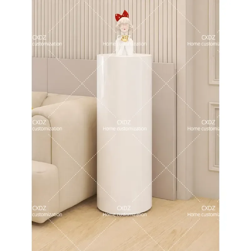 Simple Cylindrical Rotating Shoe Cabinet Household Door Small Apartment Storage Living Room Layered Baffle Space Saving Shoe