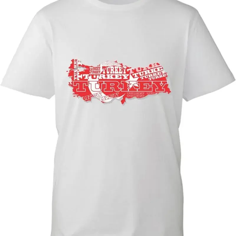 Turkey Map Flag T Shirt Republic Of Tôørkiye Ottoman Istanbul Top