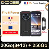 DOOGEE Fire 6 Power Smartphone 20GB(8+12) 256GB,6.56\