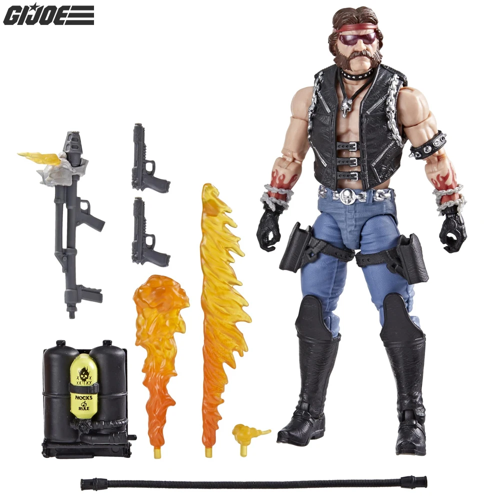 

G.i. Joe Classified Series #123, Dreadnok Torch, Collectible 6-Inch Action Figure with 8 Accessories