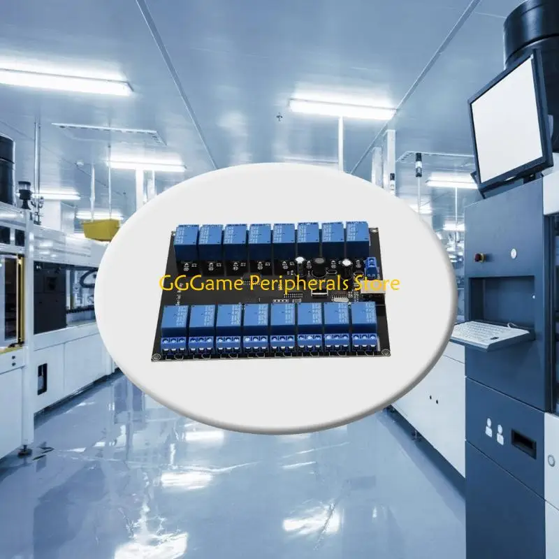 

U55B 16 Channel DC7V-38V USB Control Switches USB Control Relays Module Computer Control Switches Board