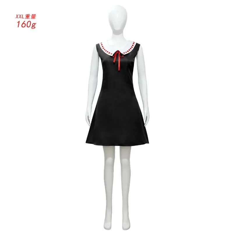 أزياء أوريموتو ريكا التأثيرية أزياء أنيمي جوجوتسو كايسن التأثيرية لحفلات الهالوين وعيد الميلاد فستان موحد أزرق كحلي وأسود