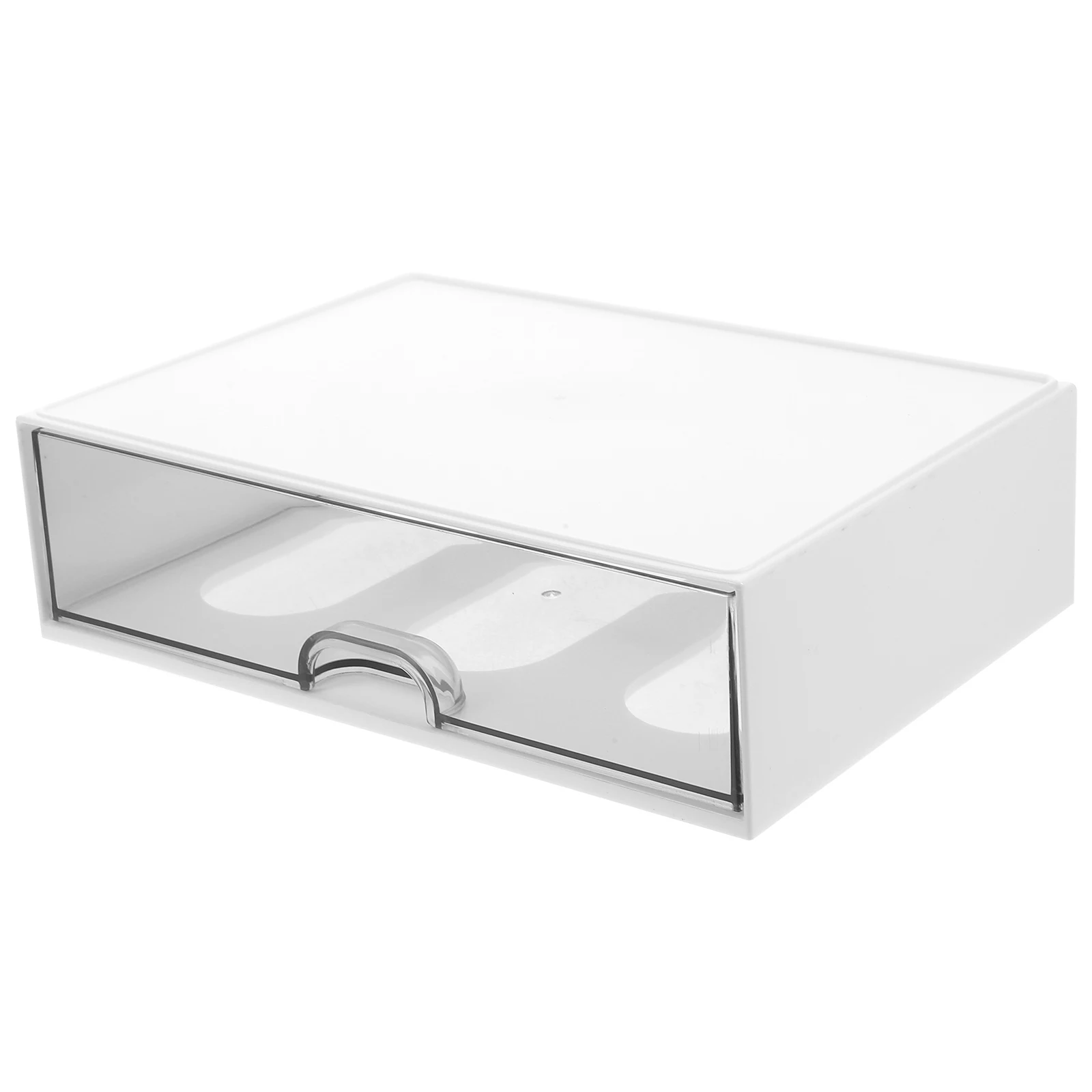 

Desktop Storage Box Drawer Type Organizer Safe Reusable Versatile Document Files Stationery Makeup Case Dresser Office Sundry