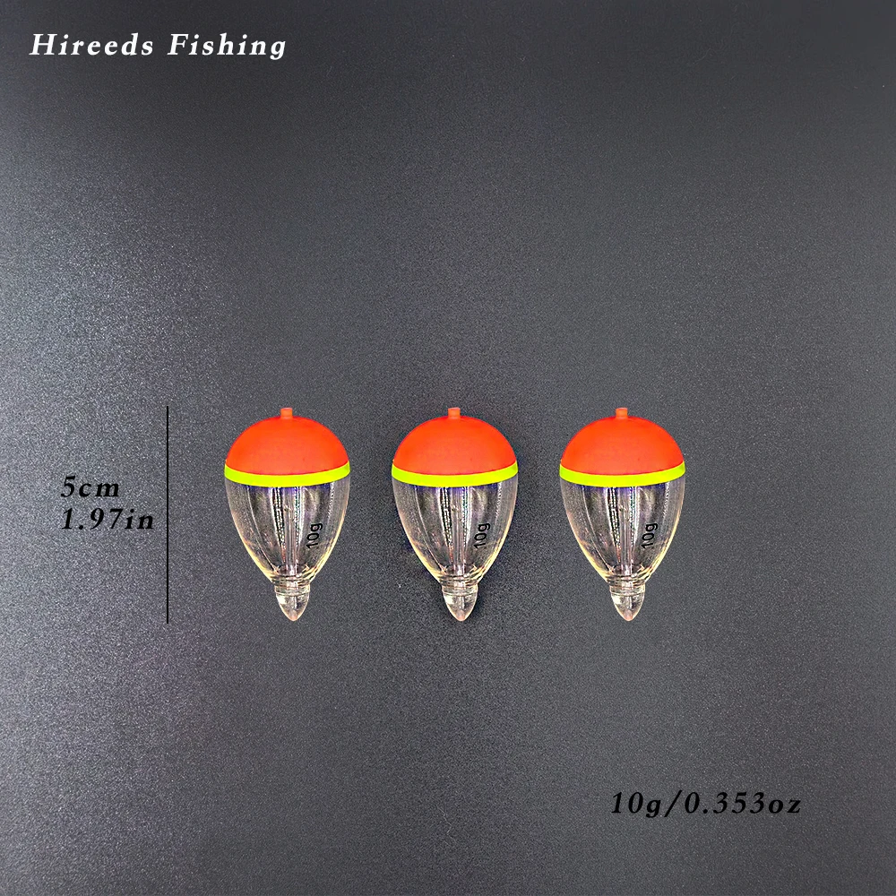 3 PCS Hireedsfishing Plastic Float Slip Plastic Float Bobber Multi-Coloured  view 3