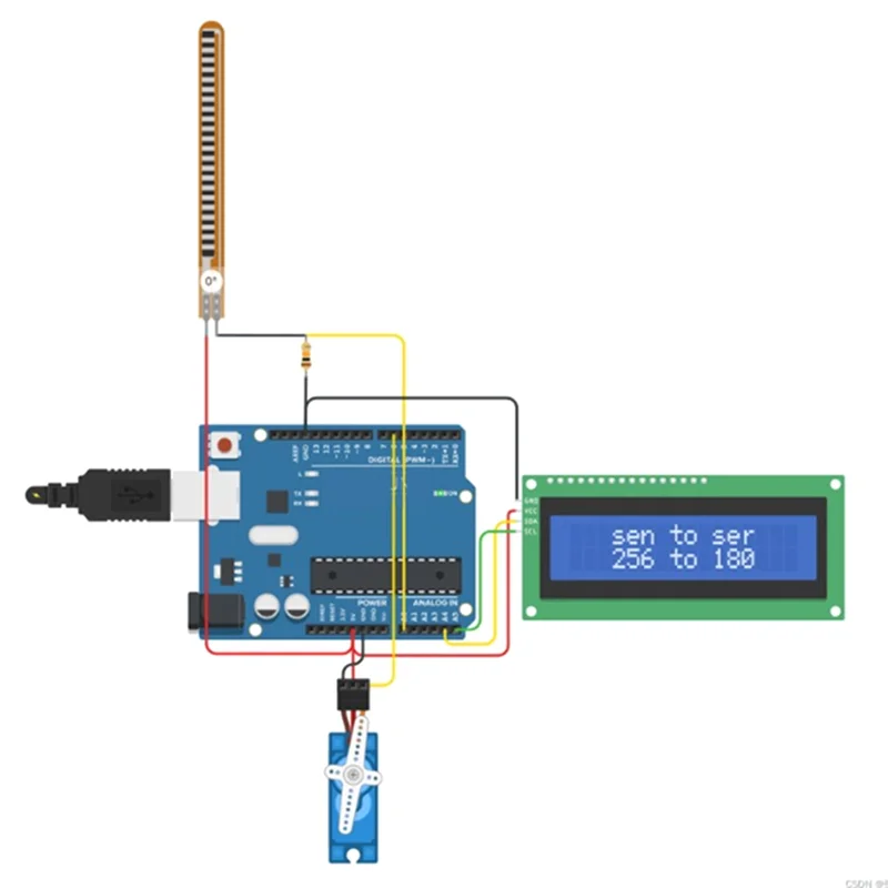 2.2 Inch Flex Sensor, Bendable Measurement Tool For Electronic Gloves And Robotic Handsabgi