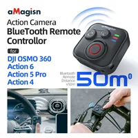 Control remoto inalámbrico Bluetooth para DJI OSMO 360 Action 6 5 Pro /4 con correa para la muñeca para accesorios de cámara deportiva